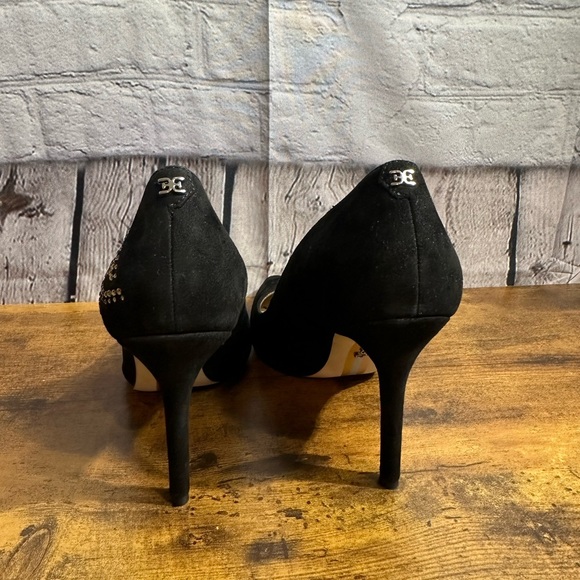 Sam Edelman Hazel 20 Black Suede Pumps - Picture 6 of 6